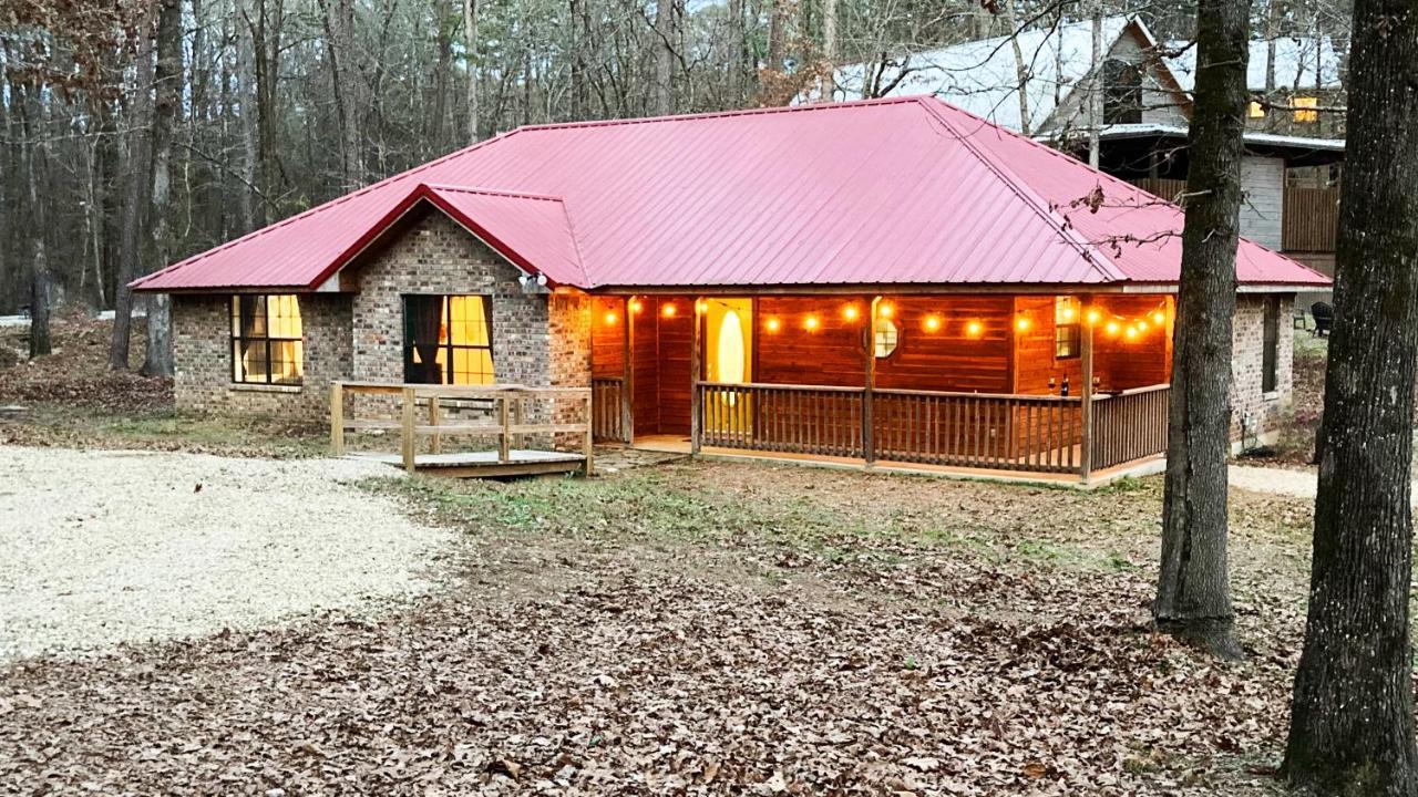 3Bd Cabin Family Fun Arcade Games Fire Pit 5 Min From Lake Fishing Hunting Broken Bow Zewnętrze zdjęcie